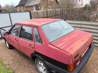 1995 Lada (ВАЗ) 21099, красный, 130000 рублей, вид 3