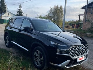 2021 Hyundai Santa Fe IV Рестайлинг, чёрный, 4600000 рублей, вид 1