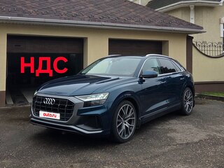 2018 Audi Q8 55 TFSI I (4M), синий, 6500000 рублей, вид 1