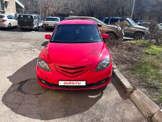 2007 Mazda 3 I (BK) Рестайлинг, красный, 400000 рублей, вид 1