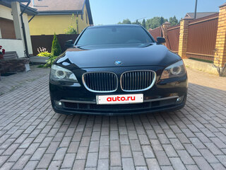 2012 BMW 7 серии 740d xDrive V (F01/F02/F04), чёрный, 2100000 рублей, вид 1