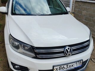 2012 Volkswagen Tiguan I Рестайлинг, белый, 1250000 рублей, вид 2