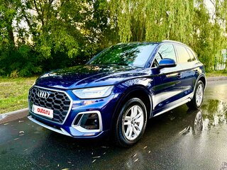 2022 Audi Q5 45 TFSI II (FY) Рестайлинг, синий, 4650000 рублей, вид 1