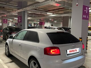 2009 Audi A3 II (8P) Рестайлинг 2, серебристый, 730000 рублей, вид 4