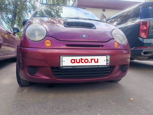 2011 Daewoo Matiz I Рестайлинг, красный, 420000 рублей - вид 2