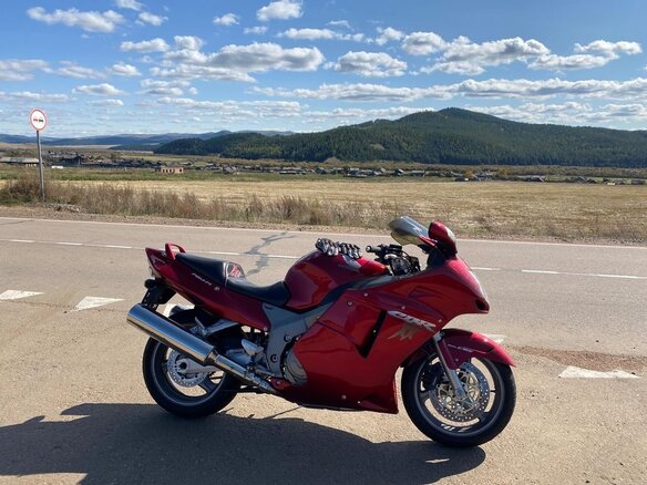 2001 Honda CBR 1100 XX, красный, 650000 рублей - вид 5