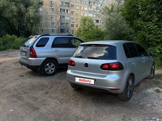 2009 Volkswagen Golf VI, серебристый, 750000 рублей, вид 4