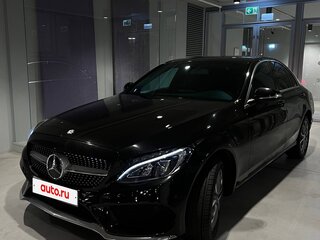 2015 Mercedes-Benz C-Класс 180 IV (W205), чёрный, 1700000 рублей, вид 2