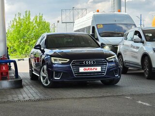 2018 Audi A4 V (B9), синий, 2650000 рублей, вид 4