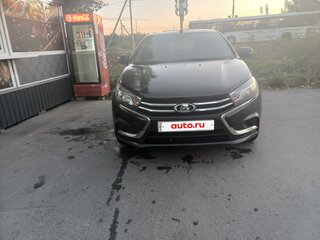 2017 Lada (ВАЗ) Vesta I, чёрный, 560000 рублей, вид 2