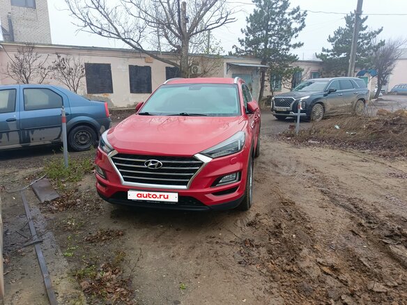 2020 Hyundai Tucson III Рестайлинг, красный, 2250000 рублей