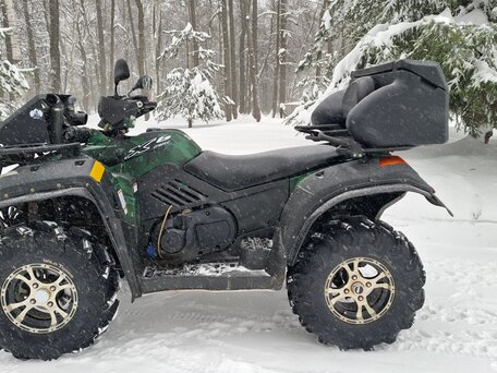 2014 CFMoto CF600-X6, зелёный, 600000 рублей, вид 3