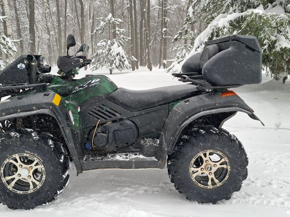 2014 CFMoto CF600-X6, зелёный, 600000 рублей - вид 2