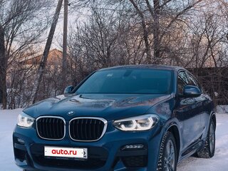 2021 BMW X4 20d II (G02), синий, 5500000 рублей, вид 1