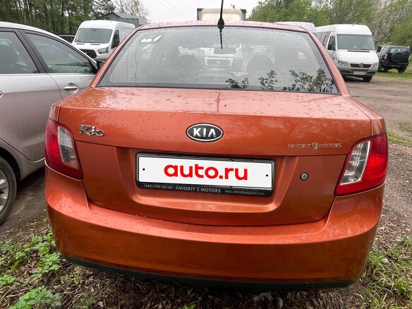 2011 Kia Rio II Рестайлинг, оранжевый, 490000 рублей - вид 6