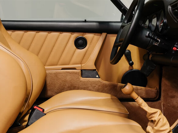 1989 Porsche 911 Carrera II (911, 930), чёрный - вид 24