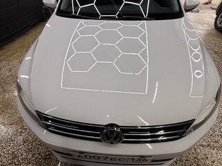 2017 Volkswagen Jetta VI Рестайлинг, белый, 1895000 рублей, вид 2