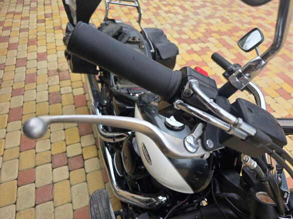 2013 Kawasaki VN900 Vulcan, серебристый, 610000 рублей - вид 6