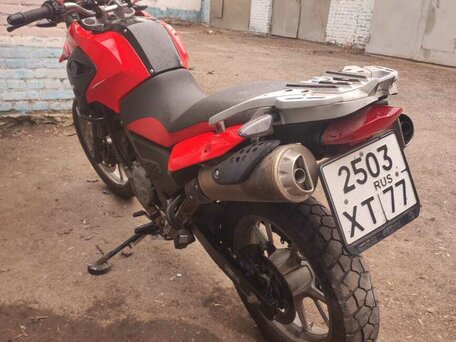 2011 BMW G 650 GS, красный, 380000 рублей, вид 2