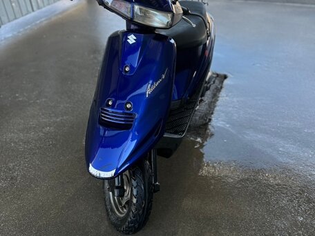 2005 Suzuki Address 100, синий, 69990 рублей, вид 1