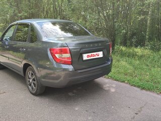 2021 Lada (ВАЗ) Granta I Рестайлинг, серый, 580000 рублей, вид 2