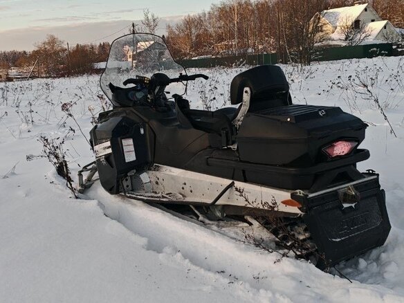 2010 BRP Lynx Adventure, чёрный - вид 7