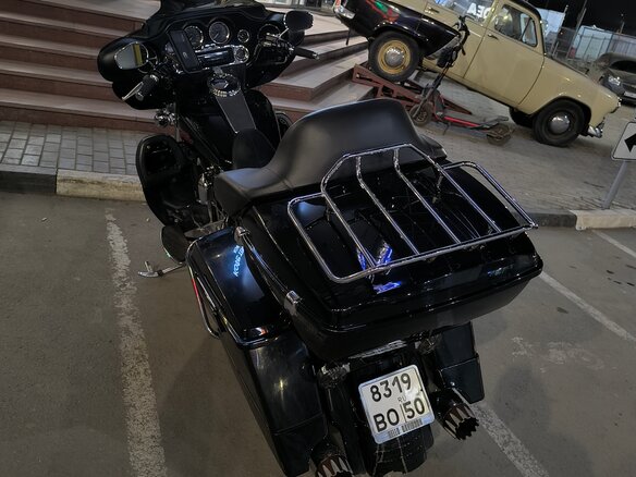 2005 Harley-Davidson Electra Glide, чёрный, 800000 рублей - вид 3