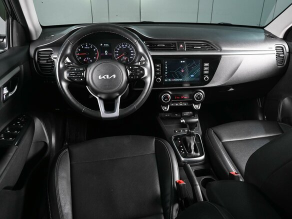2022 Kia Rio X IV Рестайлинг, чёрный, 1869000 рублей - вид 5