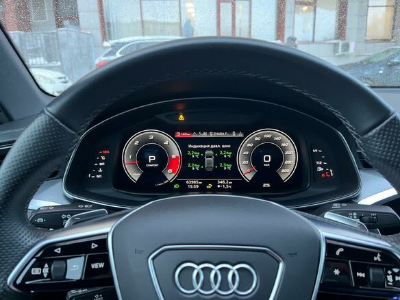 2021 Audi A6 45 TDI V (C8), серый, 7000000 рублей - вид 8