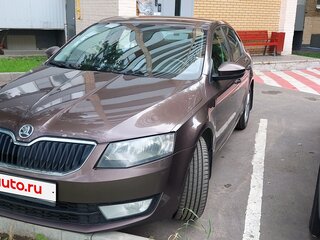 2013 Skoda Octavia III (A7), коричневый, 950000 рублей, вид 3