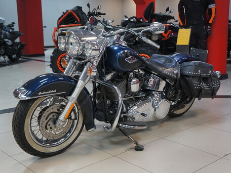 2012 Harley-Davidson Heritage, синий, 1017000 рублей, вид 3