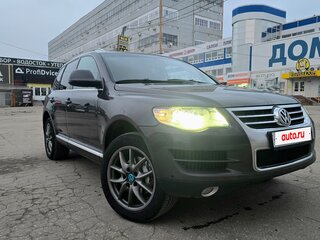 2007 Volkswagen Touareg I Рестайлинг, чёрный, 990000 рублей, вид 2