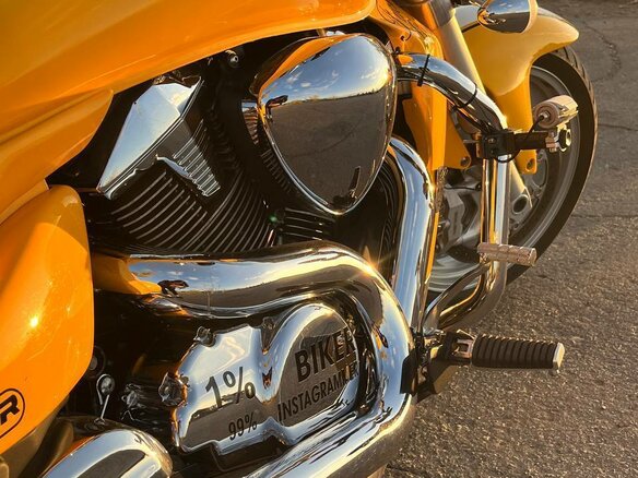 2008 Suzuki Boulevard M109R, жёлтый, 1130000 рублей - вид 4
