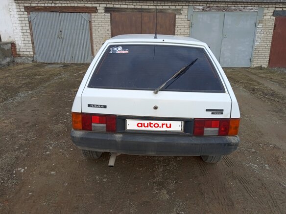 1996 Lada (ВАЗ) 2108, белый, 170000 рублей - вид 3