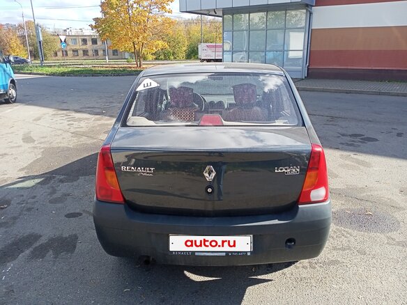 2009 Renault Logan I, серый - вид 3