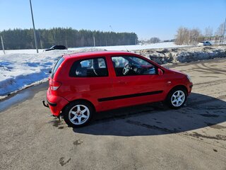 2003 Hyundai Getz I, красный, 330000 рублей, вид 3