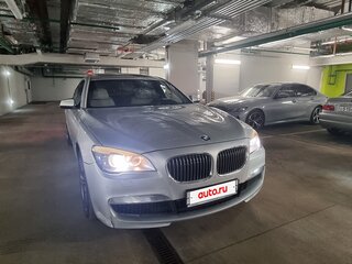 2010 BMW 7 серии Long 750Li xDrive V (F01/F02/F04), серебристый, 1380000 рублей, вид 3