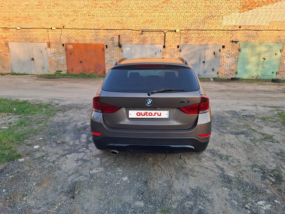 2012 BMW X1 20d I (E84) Рестайлинг, коричневый, 1470000 рублей - вид 6
