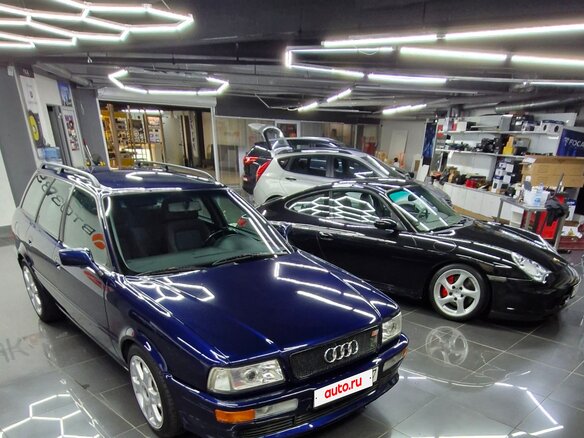 1994 Audi 80 V (B4), синий, 1110000 рублей - вид 5