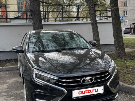 2025 Lada (ВАЗ) Vesta I Рестайлинг (NG), чёрный, 1530000 рублей, вид 4