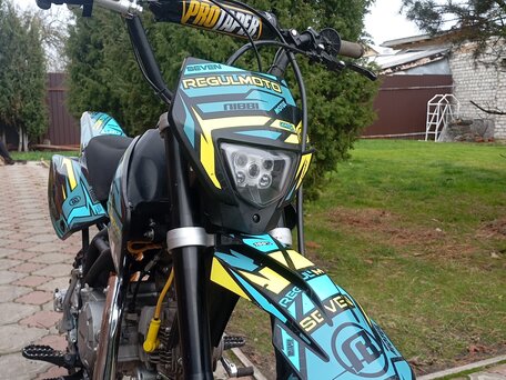 2024 Regulmoto Seven 125E, чёрный, 84000 рублей, вид 1