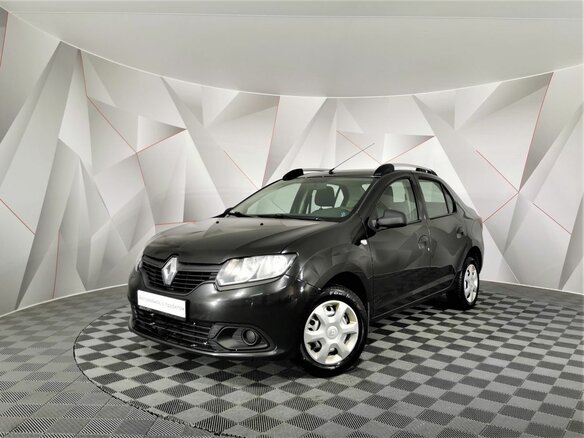 2017 Renault Logan II, чёрный