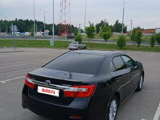 2014 Toyota Camry VII (XV50), чёрный, 1550000 рублей, вид 4