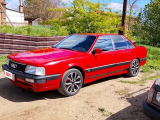 1985 Audi 100 III (C3), красный, 400000 рублей, вид 2