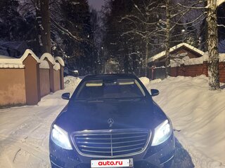 2015 Mercedes-Benz S-Класс 350 CDI BlueTEC VI (W222, C217), чёрный, 3850000 рублей, вид 3