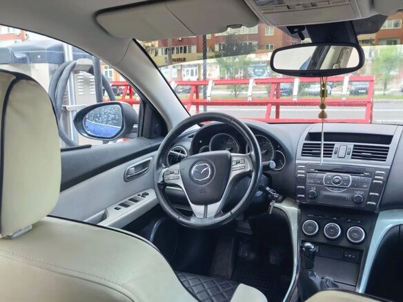 2008 Mazda 6 II (GH), синий, 650000 рублей - вид 6