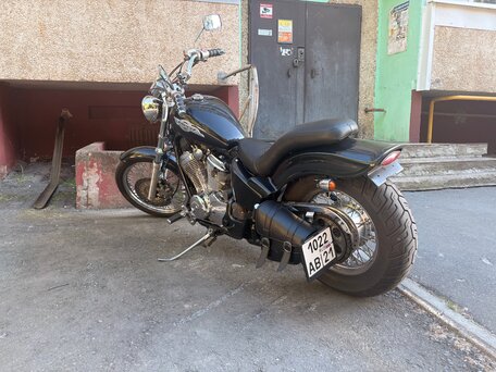 1997 Honda Steed 400, чёрный, 330000 рублей, вид 3