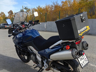 2003 Suzuki V-Strom 1000, синий, 490000 рублей, вид 1