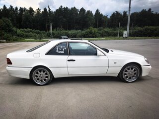 1998 Mercedes-Benz CL-Класс 500 I (C140), белый, 1600000 рублей, вид 4