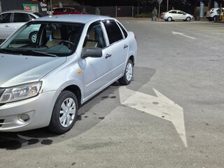 2013 Lada (ВАЗ) Granta I, серебристый, 555000 рублей, вид 5